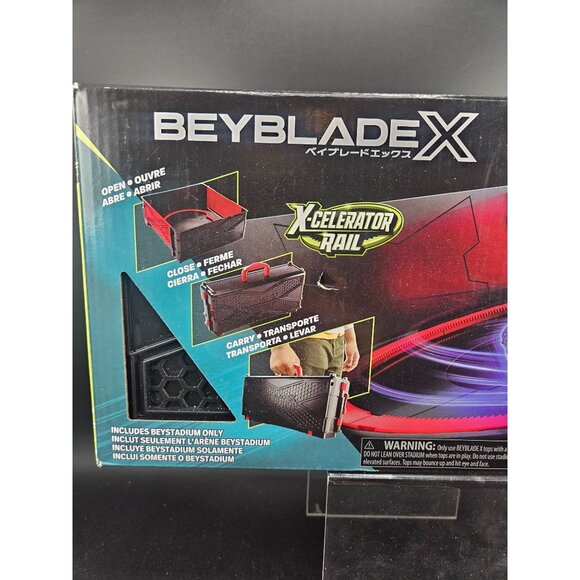 Beyblade X Clash & Carry Portable Beystadium With X-celerator Rail By Hasbro - Picture 2 of 8